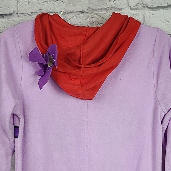 Disney Ariel Mermaid Women's XS Onesie Fleece Union Suit Pajama Sleepwear 1pc PJ - Picture 5 of 6